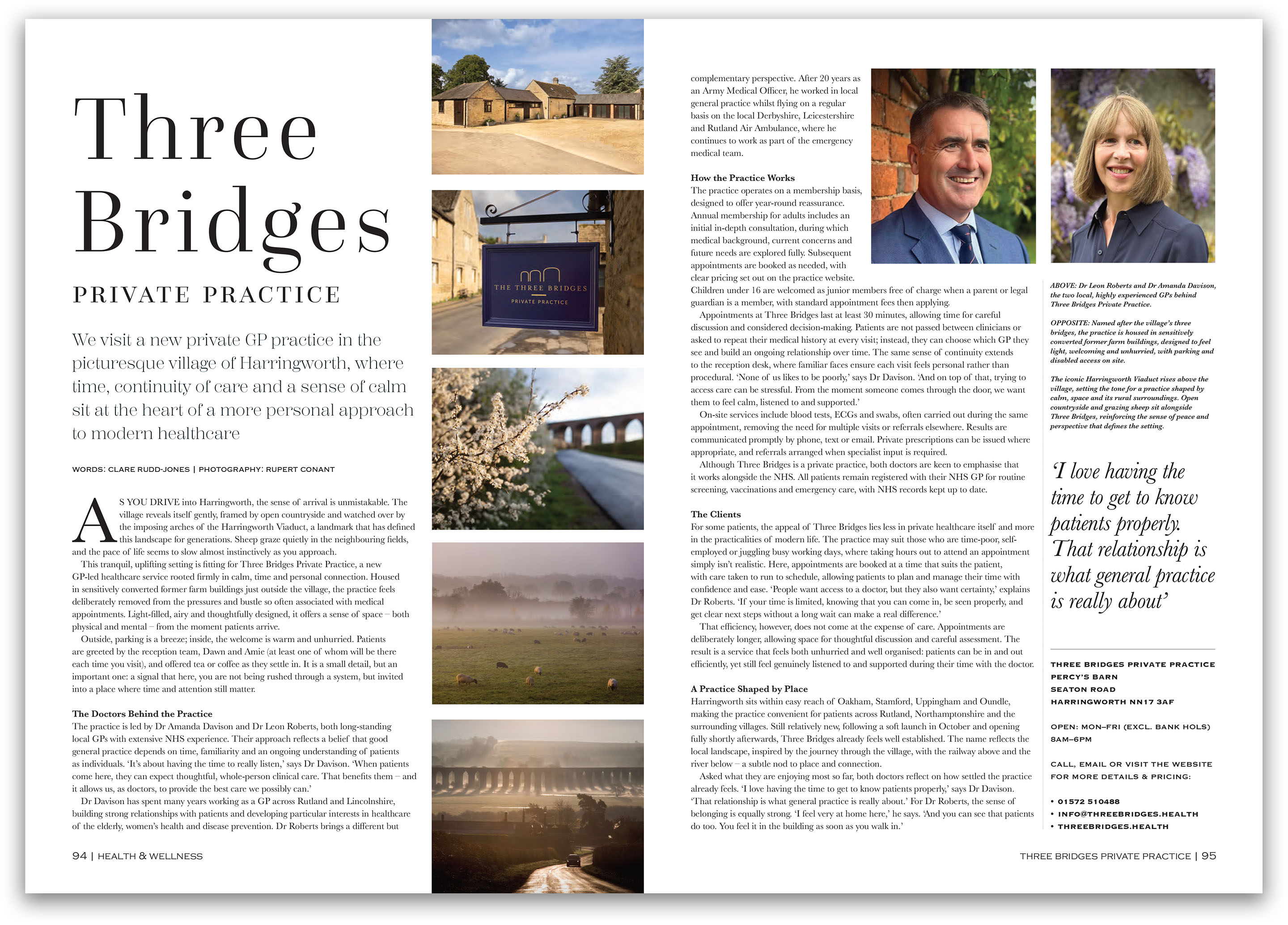 Rutland & Stamford Living Magazine Editorial