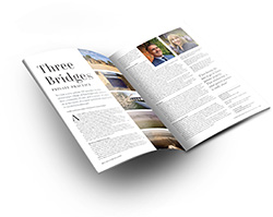 Rutland Living Magazine Editorial Mock Up